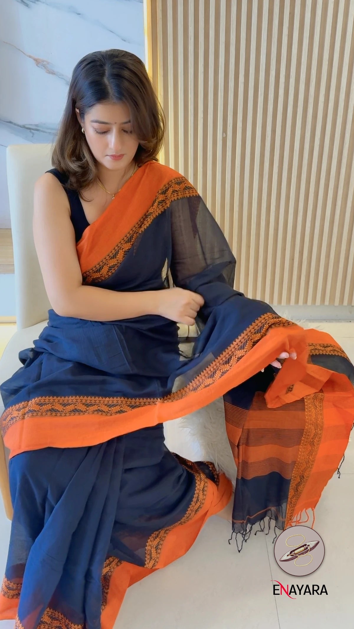 Ishani – Tangail Handloom Cotton Saree