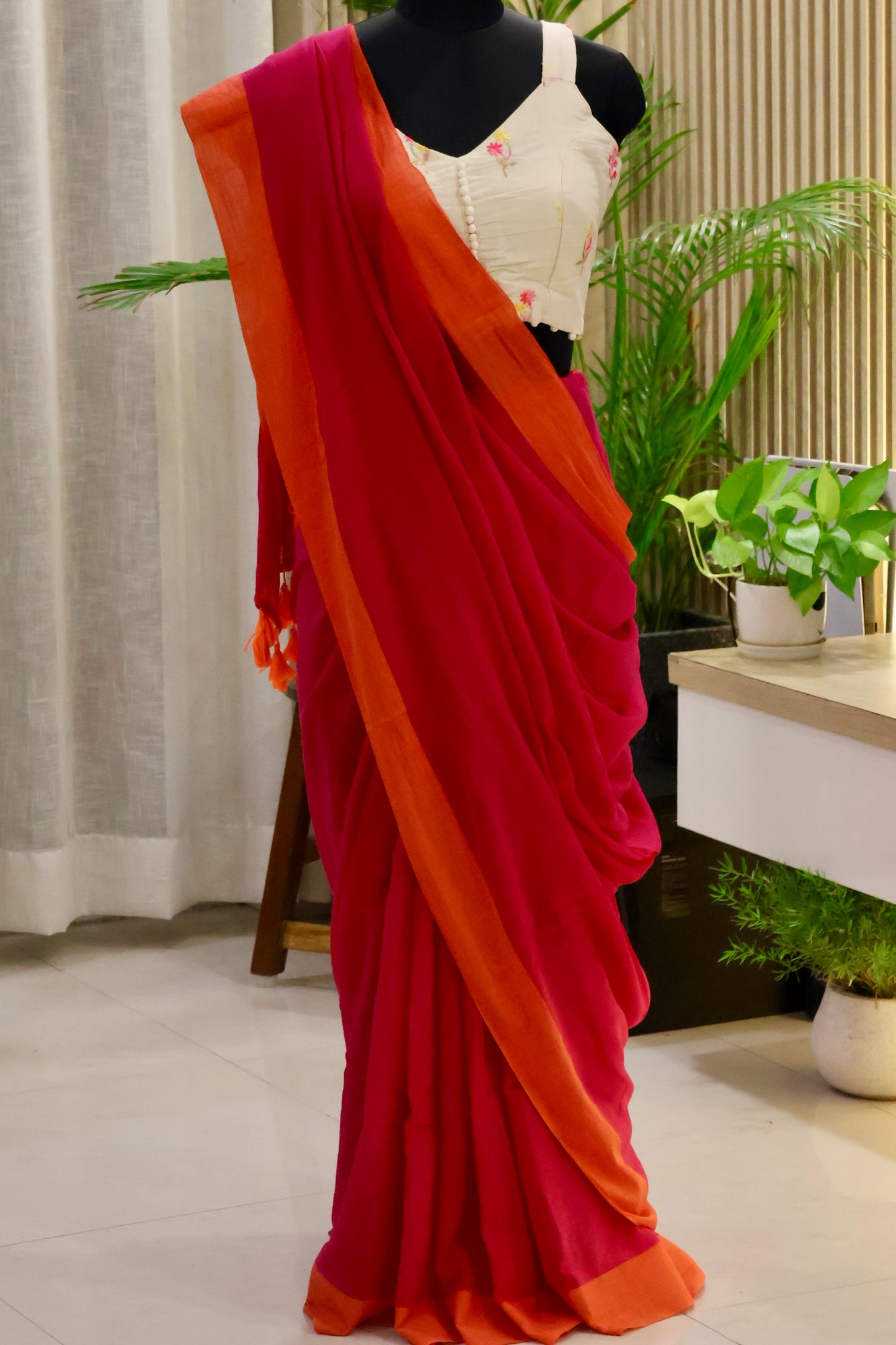 Gulnar - Mul Cotton Saree
