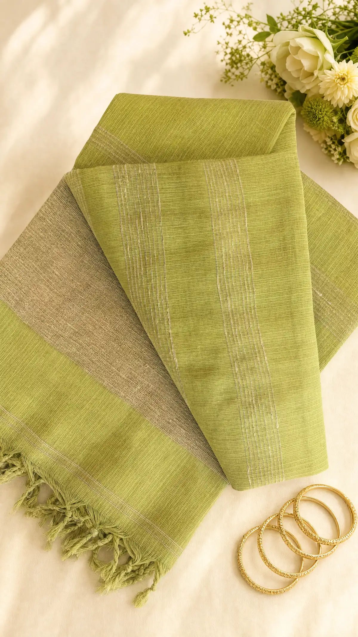 Ira – Tangail Handloom Cotton Saree