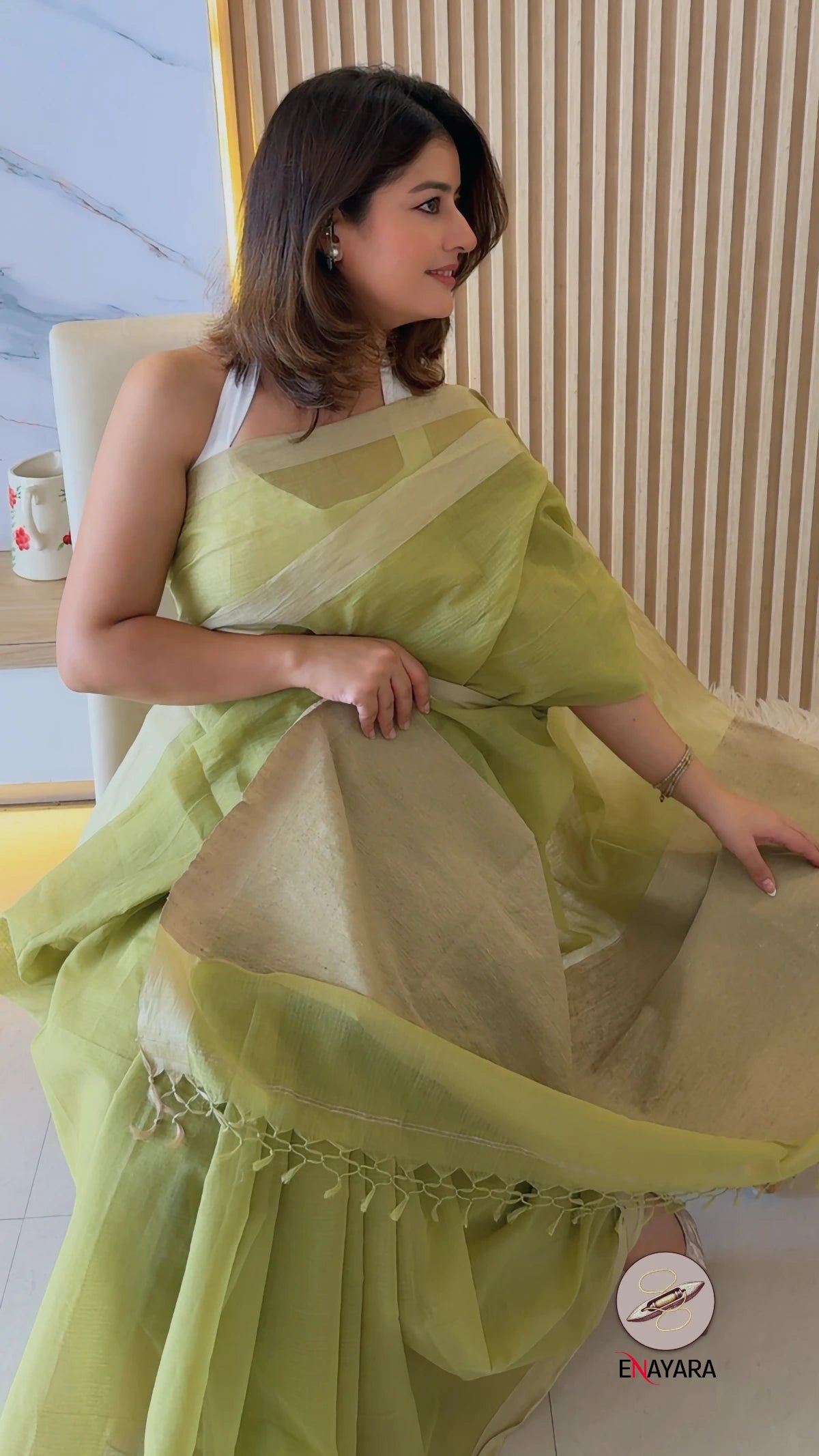 Ira – Tangail Handloom Cotton Saree