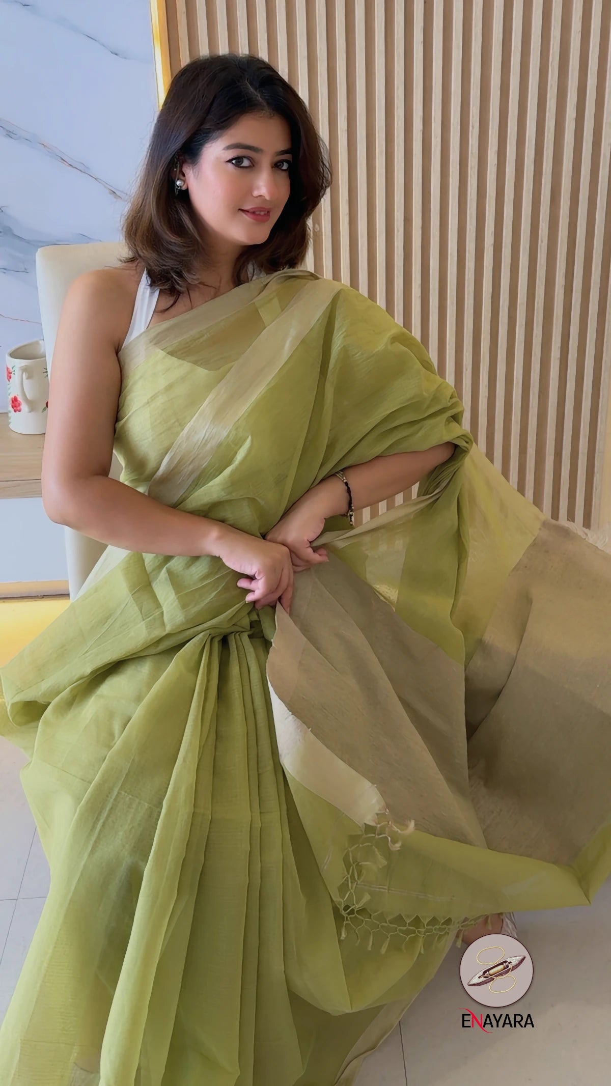 Ira – Tangail Handloom Cotton Saree