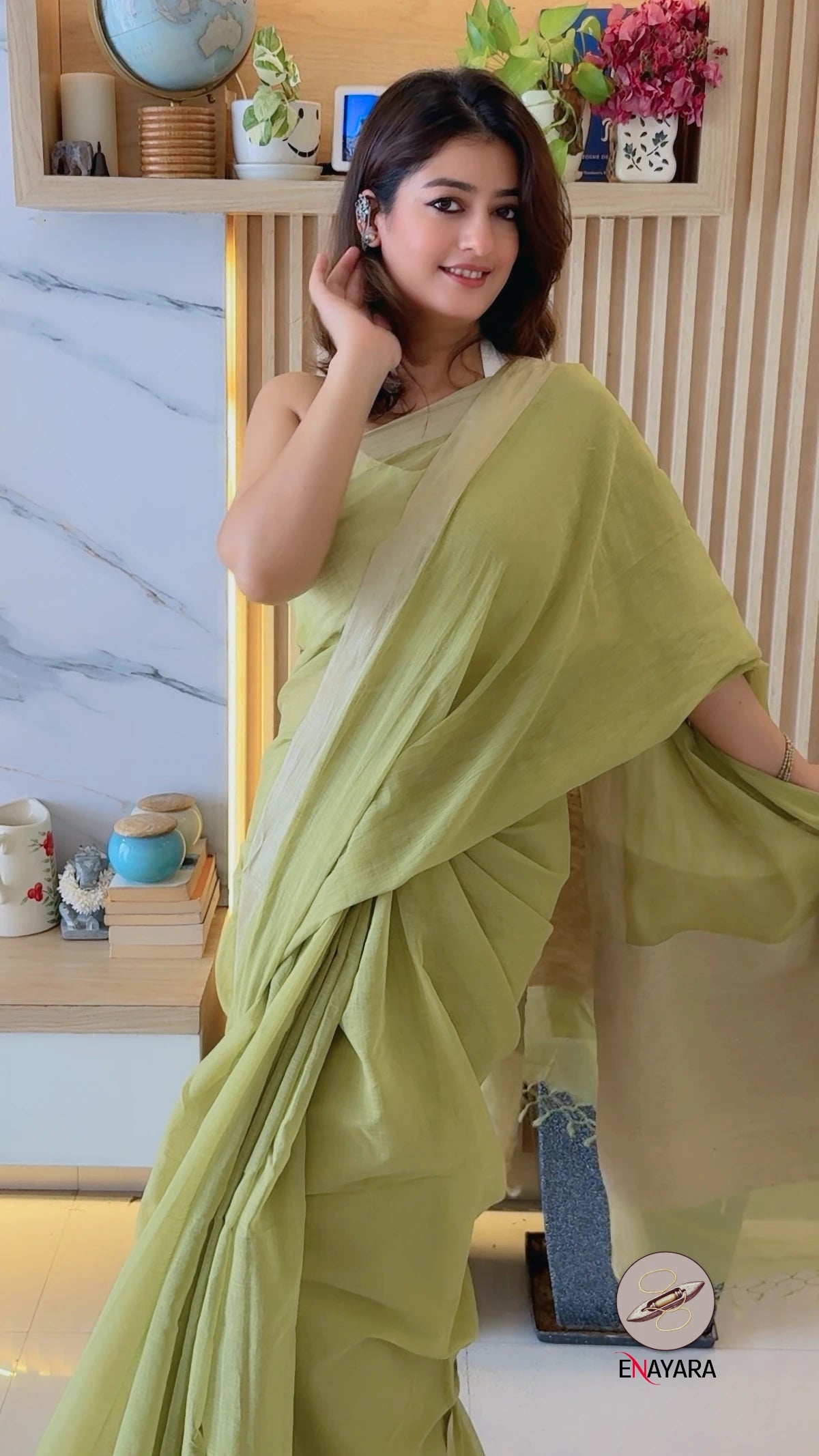 Ira – Tangail Handloom Cotton Saree