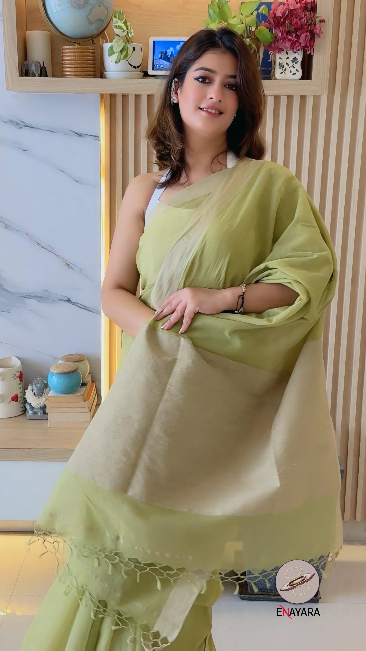Ira – Tangail Handloom Cotton Saree