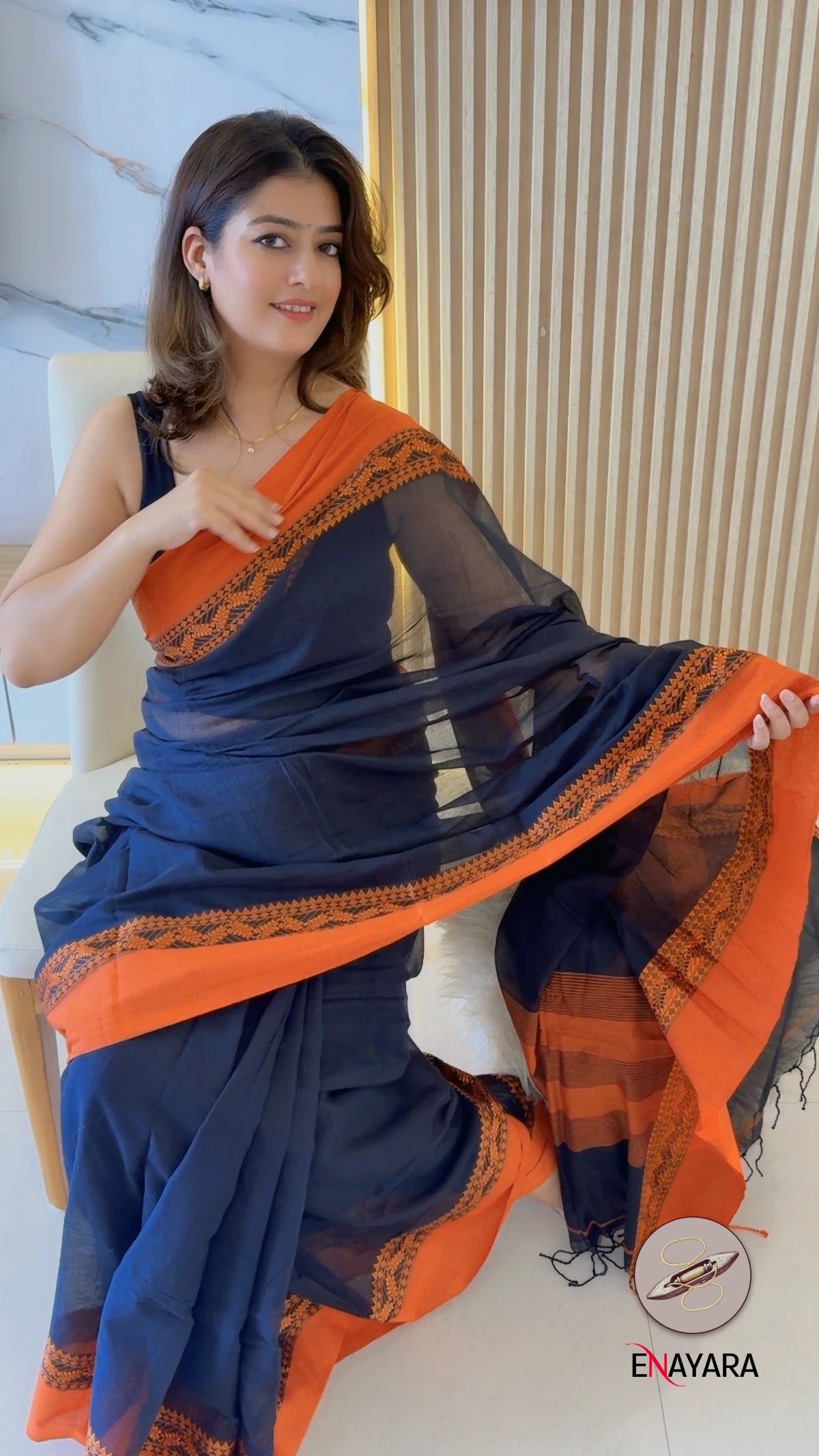 Ishani – Tangail Handloom Cotton Saree