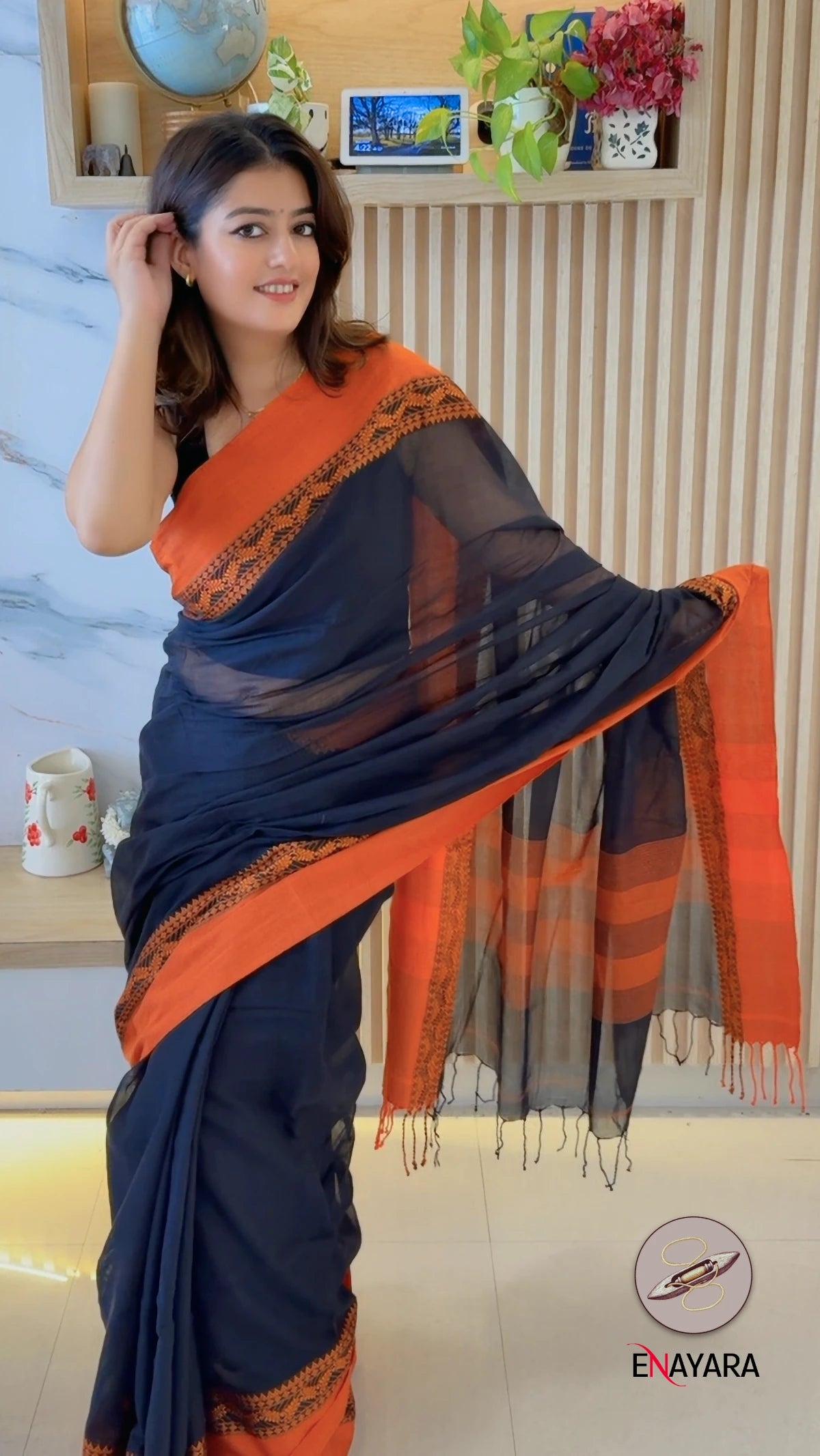 Ishani – Tangail Handloom Cotton Saree
