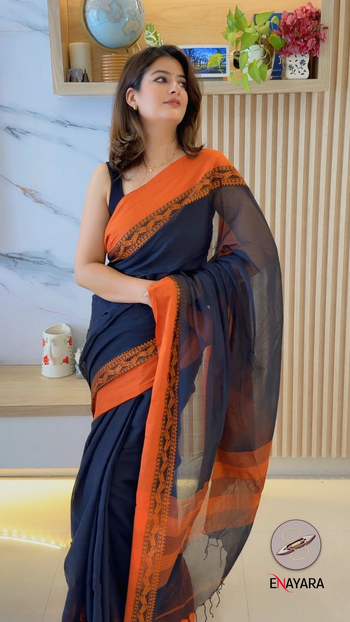 Ishani – Tangail Handloom Cotton Saree