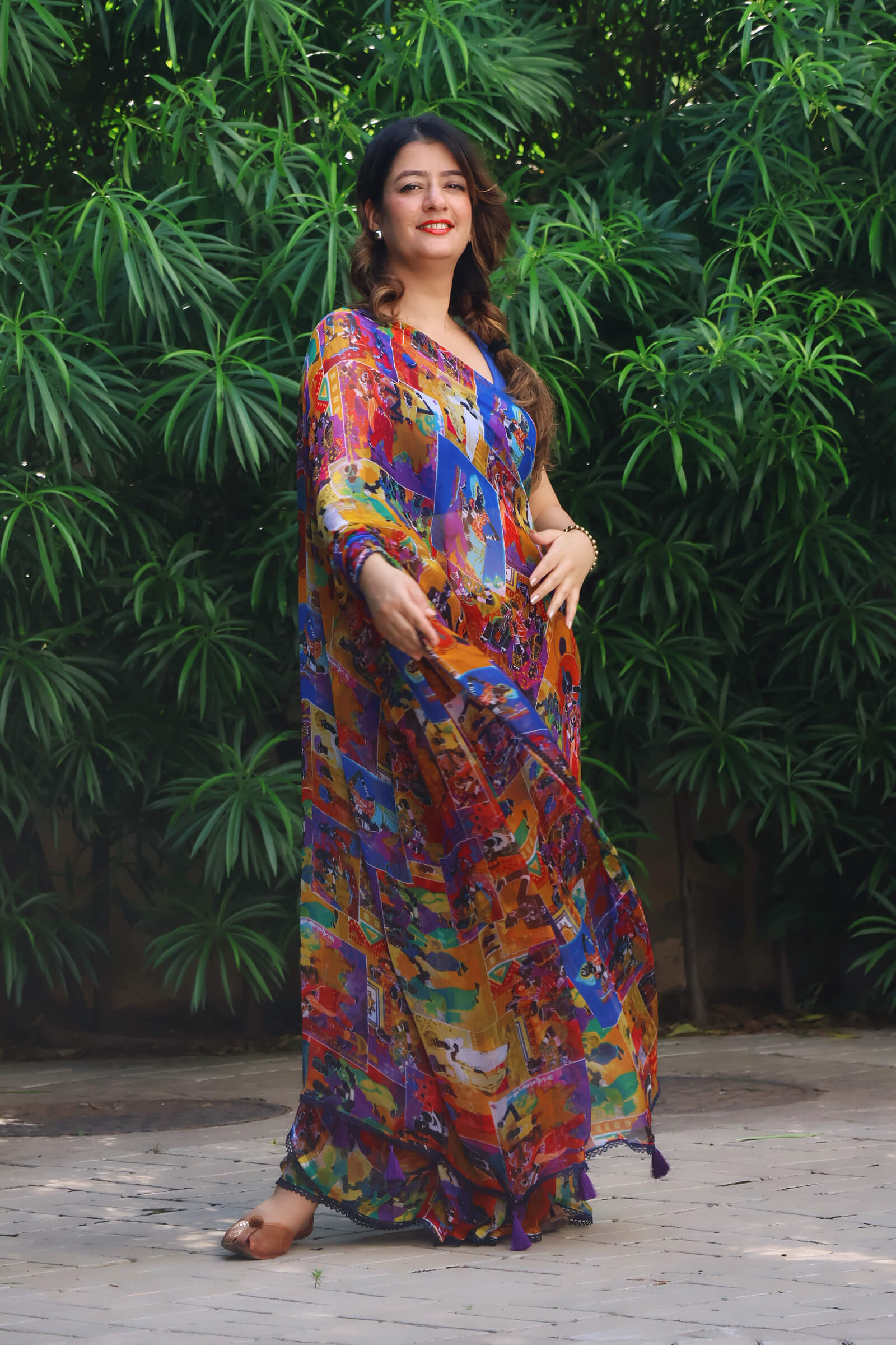 Chiffon saree