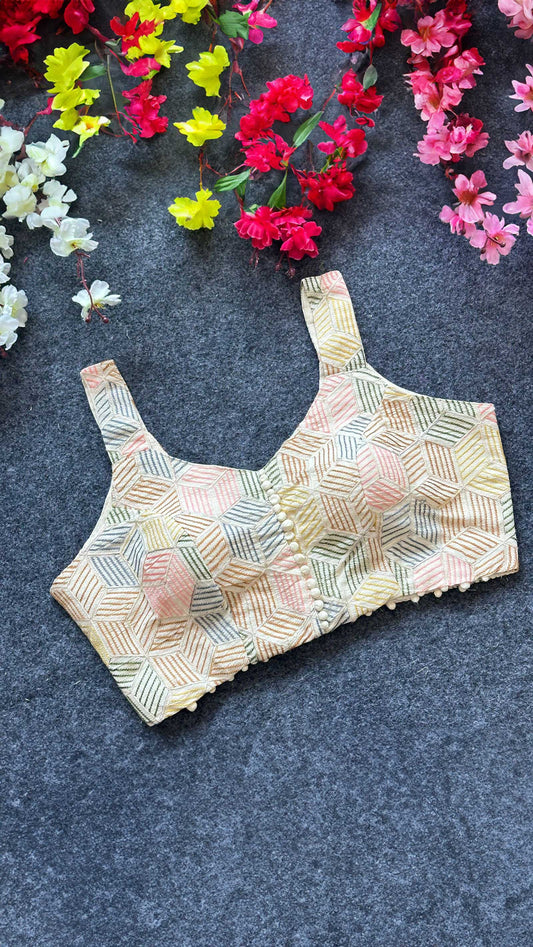 Pixel Pastel Blouse
