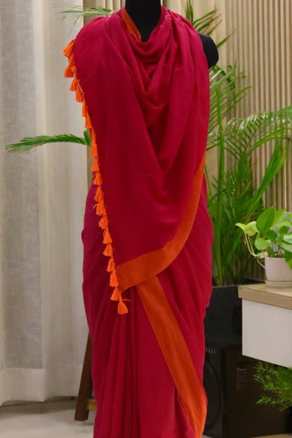 Gulnar -  Mul Cotton Saree